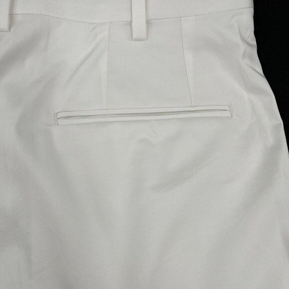 Maus & Hoffman Chino Shorts Men's Size 38 White Pockets Flat front - Picture 7 of 10